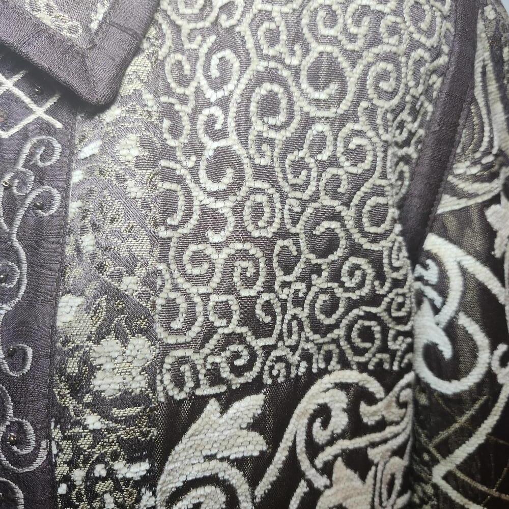 Draper's & Damon's Women's Patchwork Pattern Jack… - image 5